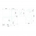 Унитаз-компакт Сигма home de luxe 1 режим косой выпуск с креплением Gesso УТ-00013114