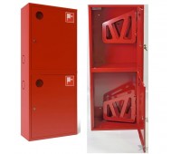 Шкаф пожарный ШПК 320 21 НЗК 200 мм навесной закрытый красный