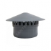 Зонт PP серый вентиляцион Ду110 б/нап в комплекте Политэк 621110