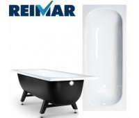Ванна сталь 1200х700х400мм Reimar белый с полимерным покрытием ВИЗ R-24901